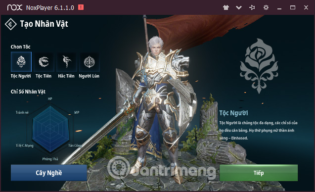 Thiết kế nhân vật