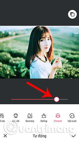 Chế độ Portrait 