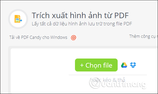 Trích xuất ảnh trong PDF