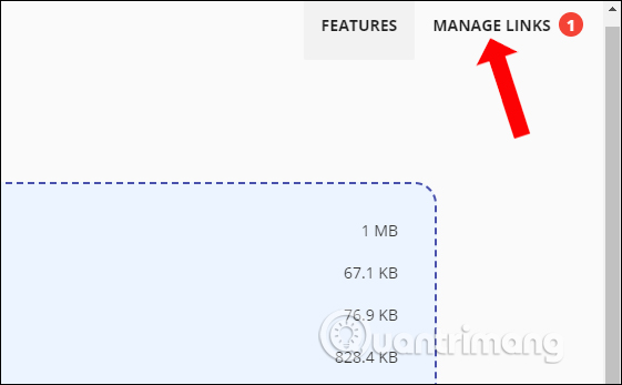 Quản lý link chia sẻ