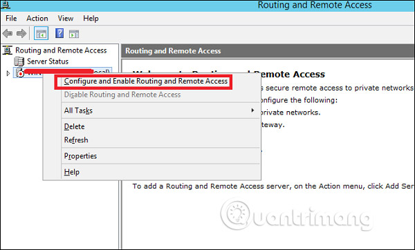 Configure and Enable Routing