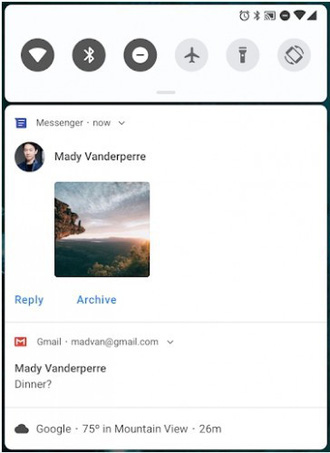 Hai nút điều hướng mới bao gồm một phím Back và một thanh ngang