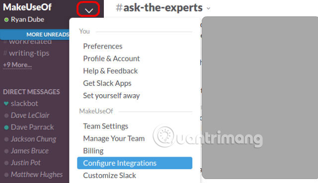 Cấu hình tích hợp