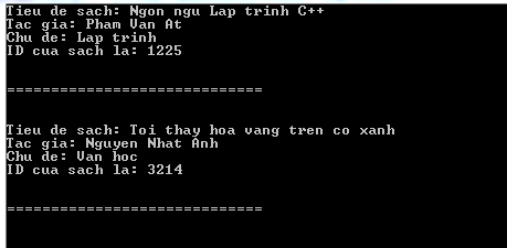 Cấu trúc dưới dạng tham số hàm trong C++