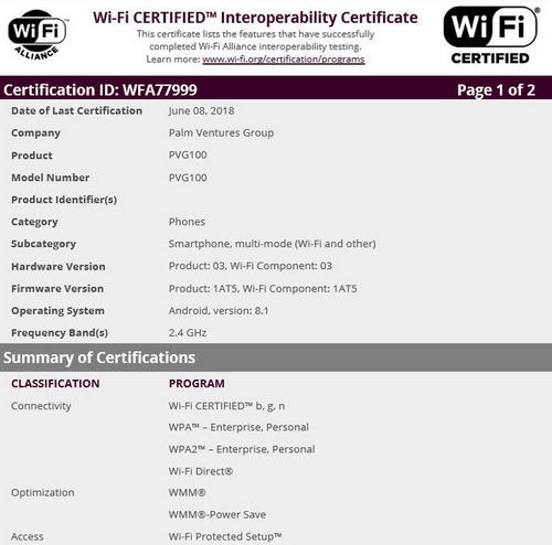 Giấy chứng nhận Wi-Fi 