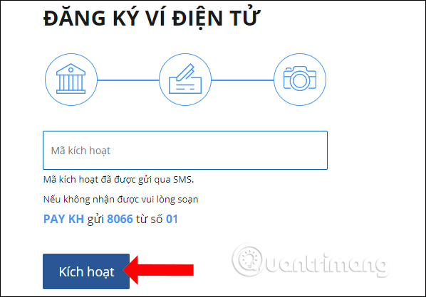 Nhập mã kích hoạt