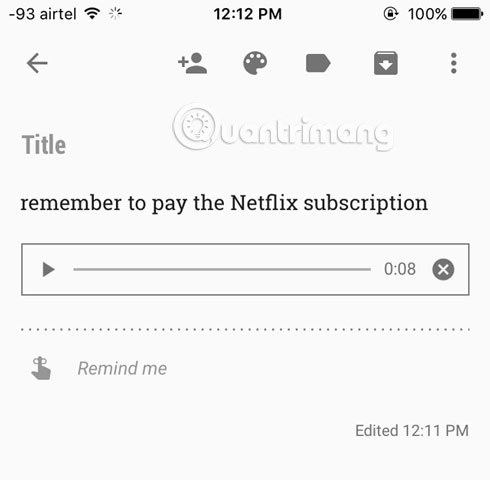 Danh sách chống phân tâm