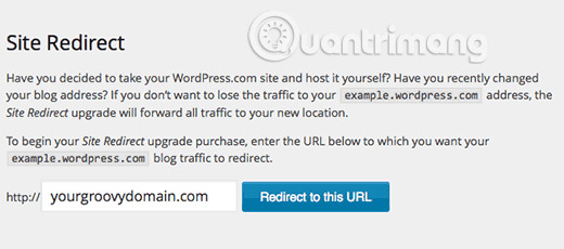 Chuyển hướng khách truy cập