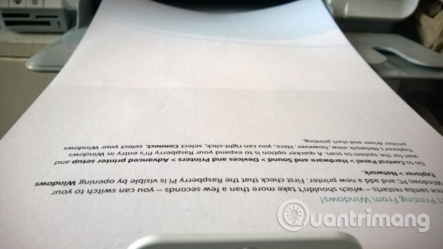 Bắt đầu in ấn