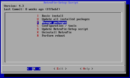 Chọn Manage packages