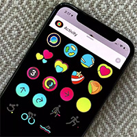 Cách sử dụng nhãn dán Activity trên iPhone