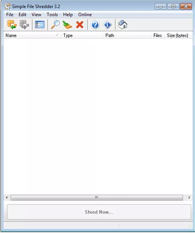Phần mềm Simple File Shredder