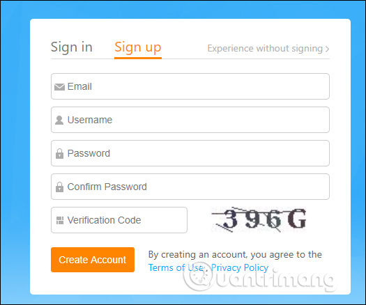 Thông tin tài khoản