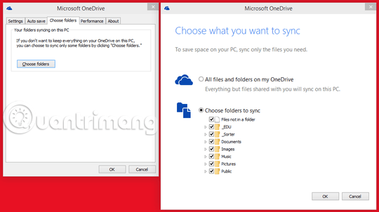 Đồng bộ hóa Onedrive