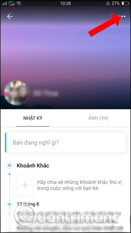 Tài khoản Zalo cá nhân