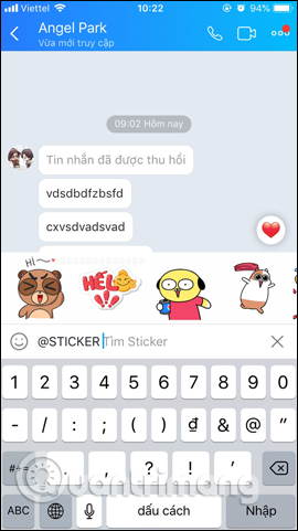Nhập chủ đề sticker