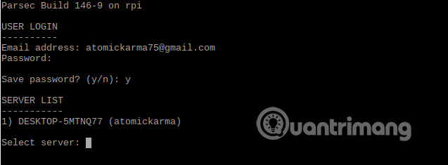 Nhập tên người dùng và mật khẩu