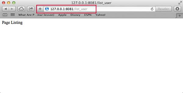 Mở trình duyệt để xem kết quả 2