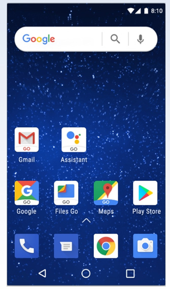 Android 9 Pie (Go Edition)