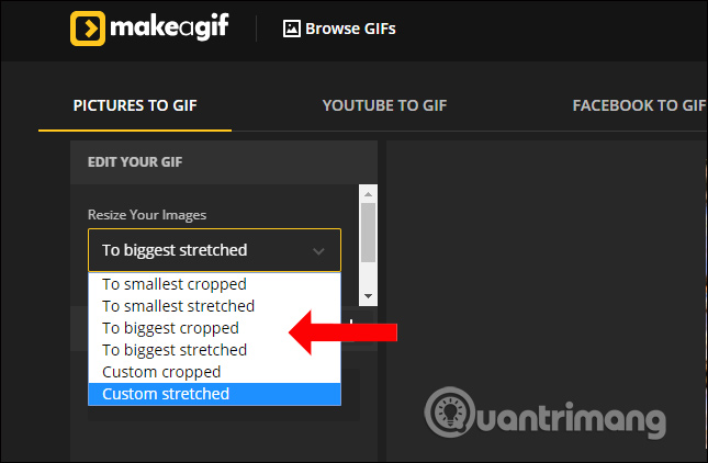 Chỉnh kích thước ảnh