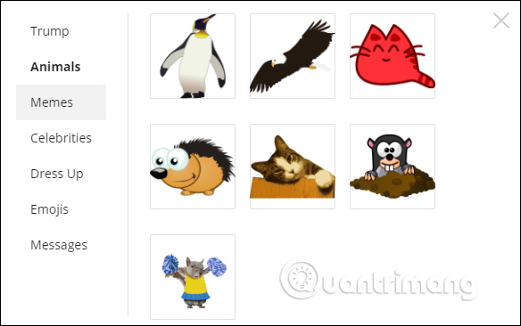 Chèn Stickers vào ảnh 