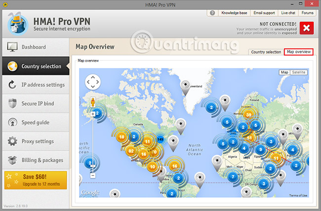 IP Address settings