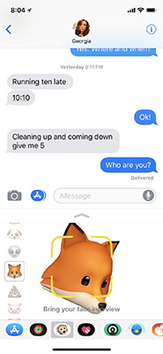 Animoji bị giật hoặc đóng băng