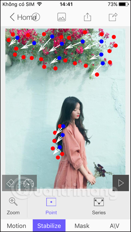 Khoanh vùng chuyển động 