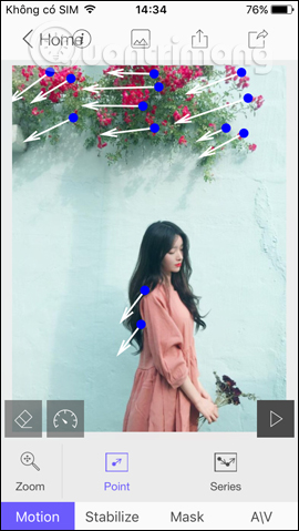 Hướng chuyển động