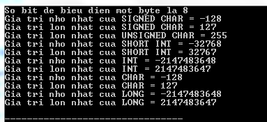 Chạy macro  trong limits.h