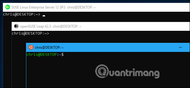 Chọn môi trường Linux mặc định