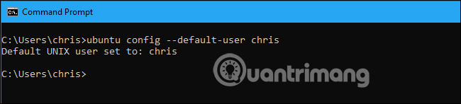 Thay đổi tài khoản UNIX