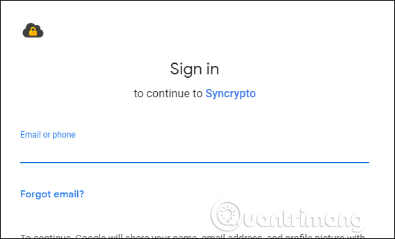 Đăng nhập Google Drive