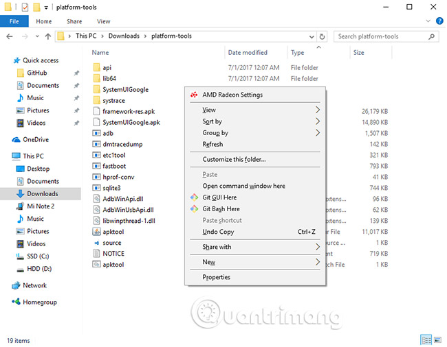 Khởi chạy Command Prompt