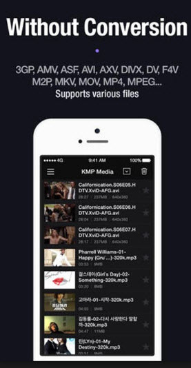 Ứng dụng KMPlayer