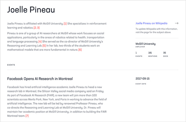 Cập nhật trên Wiki