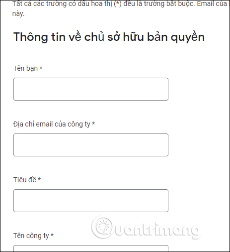 Đăng ký thành viên chương trình