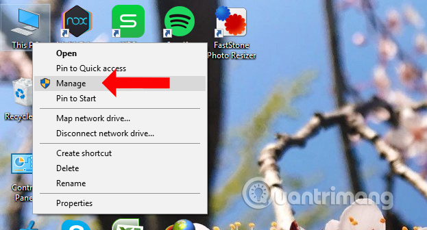 Quản lý máy tính