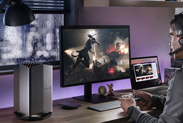 Tích hợp với bộ xử lý đồ họa chuyên nghiệp giúp người dùng có thể thiết kế đồ họa, chơi game mà không bị gián đoạn