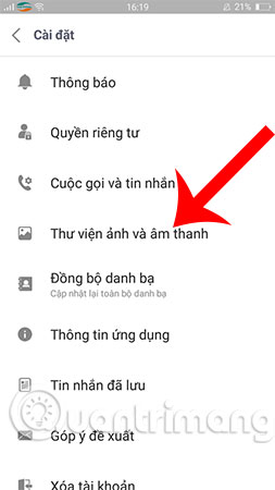 Thư viện ảnh và âm thanh