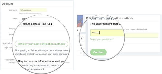Nhập mật khẩu để xác nhận
