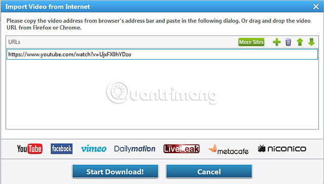 Đi kèm với các tính năng