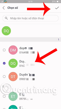 Biểu tượng xác nhận