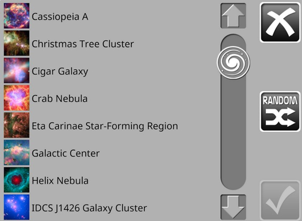 Hiện tại, ứng dụng Selfie đang có hơn 30 hình ảnh do Spitzer chụp và gửi về Trái Đất