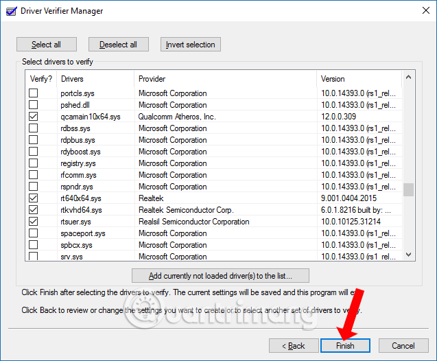 Driver không của Microsoft