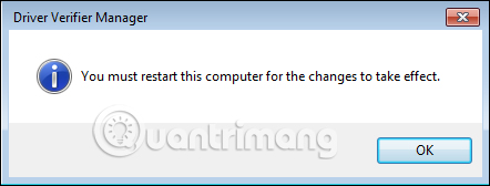 Khởi động lại máy tính