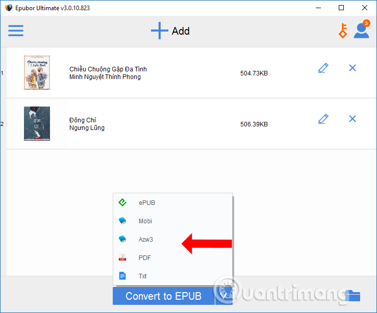 Cách sử dụng Epubor Ultimate chuyển đổi ebook - Ảnh minh hoạ 6