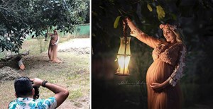 "Thánh" Photoshop biến bãi lá khô thành thắng cảnh, khu nước cạn hóa hồ tiên khiến nhiều người kinh ngạc