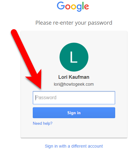 Nhập mật khẩu và đăng nhập 