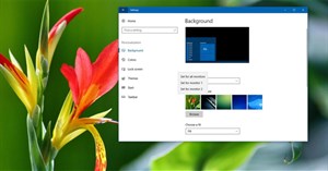 Cách tăng chất lượng ảnh nền máy tính Windows